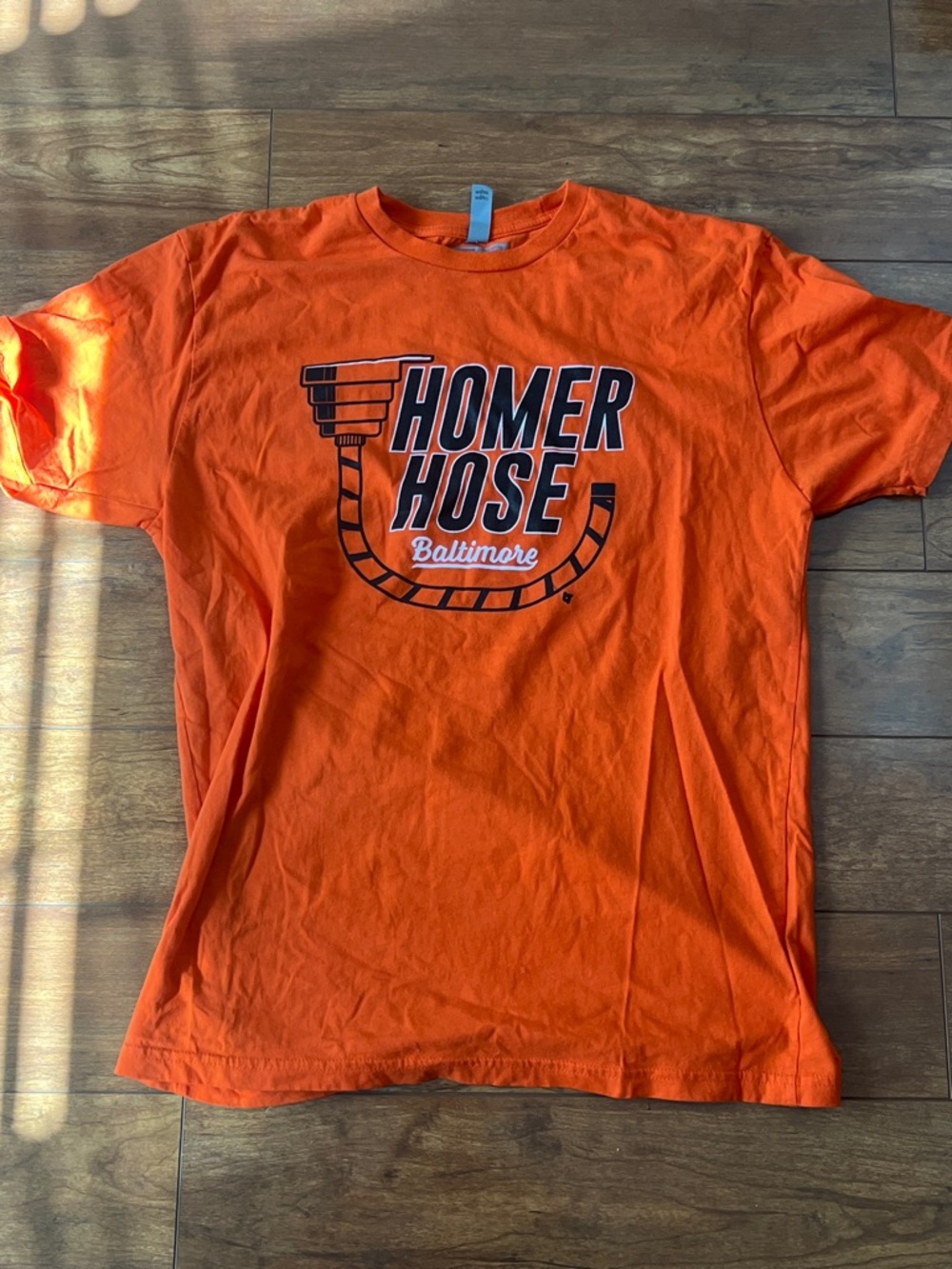Homer Hose Baltimore Orioles Graphic Tee - Orange